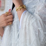 Aros Model Abaya – Premium Stone Cloth Abaya